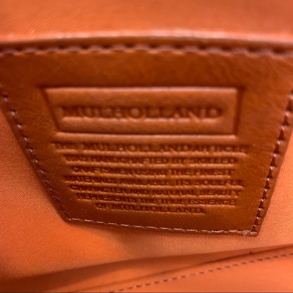 Mulholland Leather Handbag - Vintage EUC - Picture 6 of 8